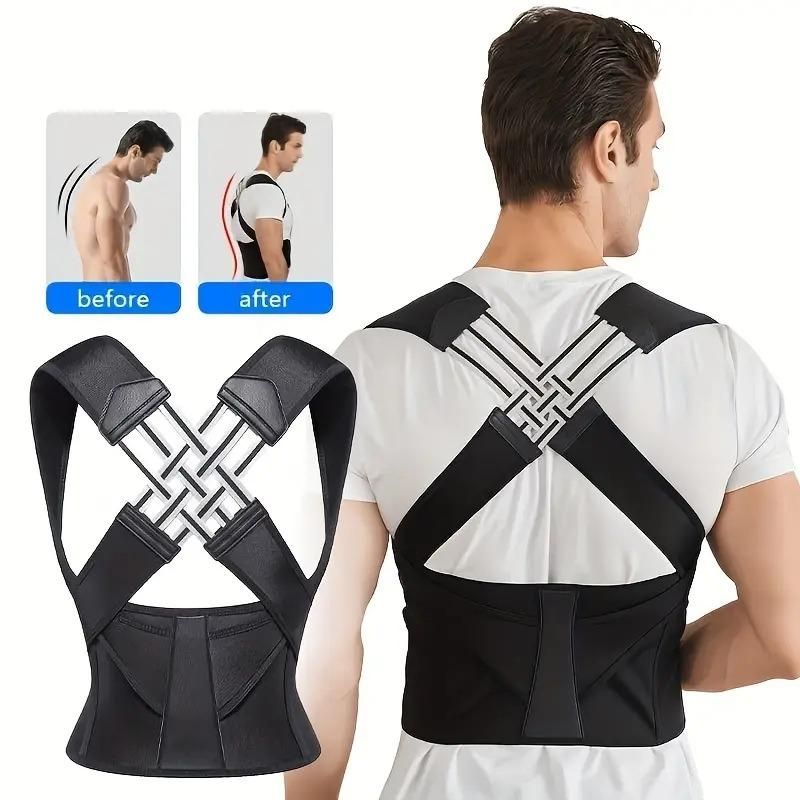 Adjustable Back Posture Corrector/ Slouching Relieve Pain Belt Women M –  HomelyGoods