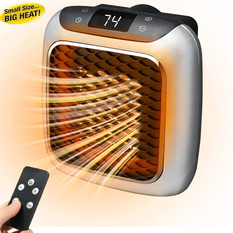 Heavy Load Smart Portable Heater With Remote