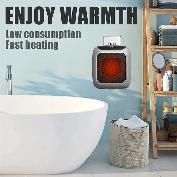 Heavy Load Smart Portable Heater With Remote