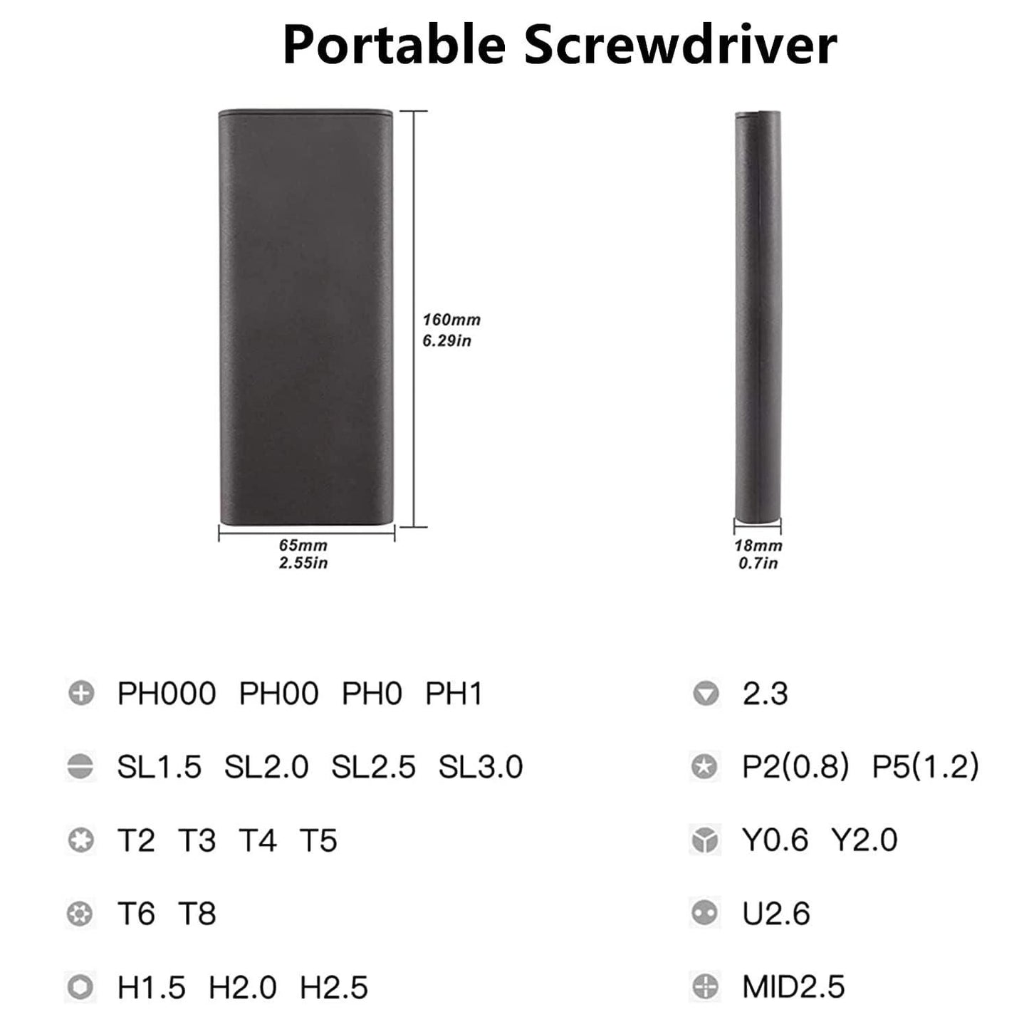 [24 in 1] Precision Screwdriver Set