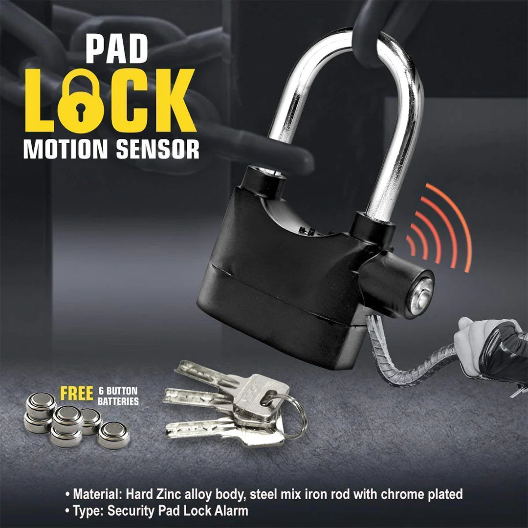 Secure Anti Theft Motion Sensor Alarm Lock