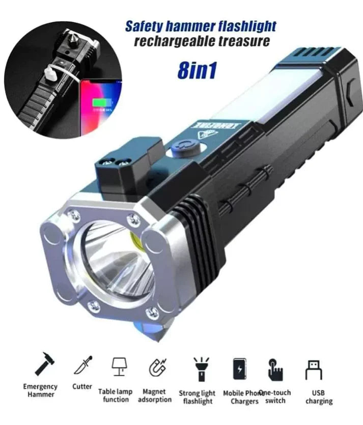 Multipurpose Rechargeable LED Torch / Flashlight