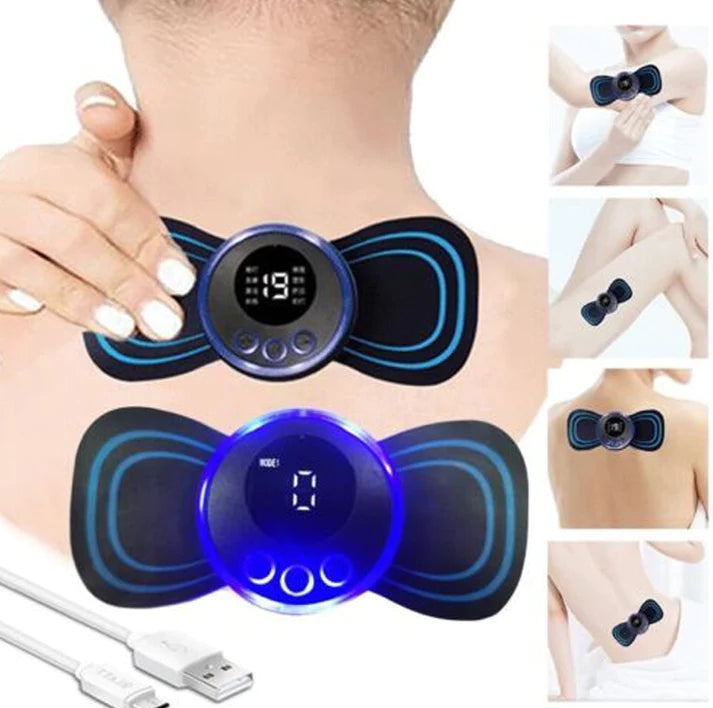 2 IN 1 EMS FOOT AND NECK MASSAGER COMBO