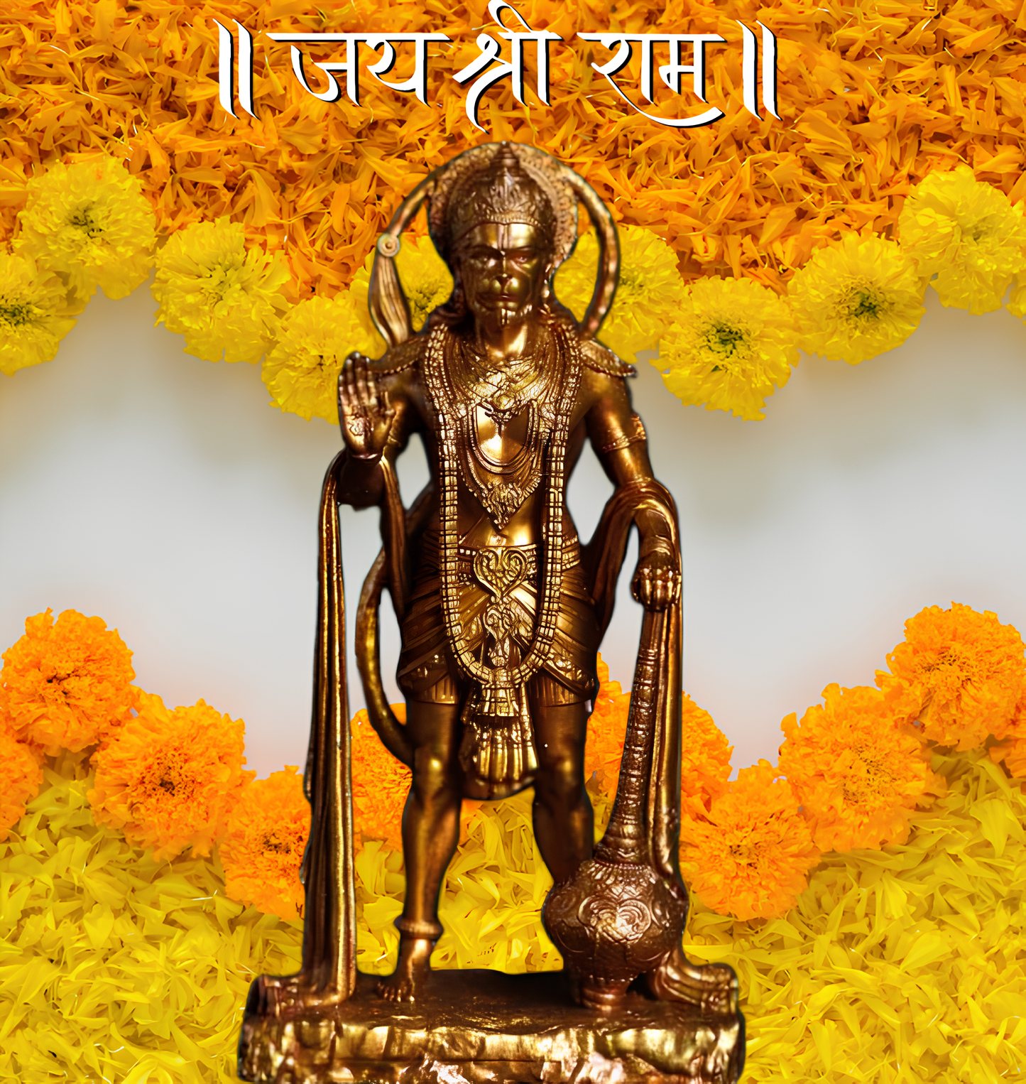 King of Sarangpur Hanuman ji Antique Gold ( ⭐⭐⭐⭐⭐ 60,000+ Reviews )