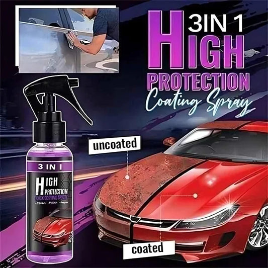 3 in 1 High Protection Quick Car Ceramic Coating Spray Buy 1 Get 1 Free