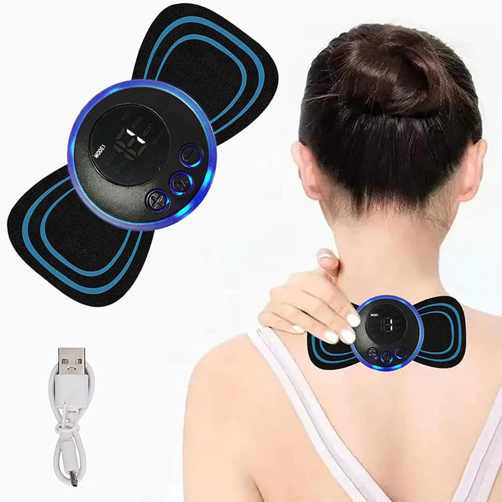 2 IN 1 EMS FOOT AND NECK MASSAGER COMBO