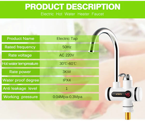 Electric Heating Faucet