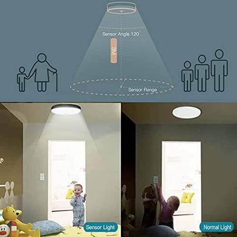 Smart Motion Sensor Light with USB Charging