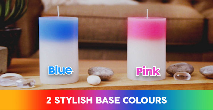 Mood Magic Colour Changing Candle (BUY 1 GET 2 FREE) BLUE + PINK + PURPLE