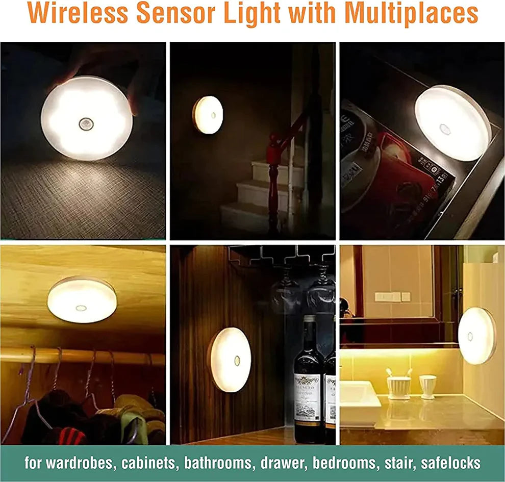 Smart Motion Sensor Light with USB Charging