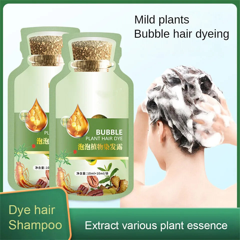 Natural Plant Hair Dye Bottle  (BUY 1 GET 1 FREE)