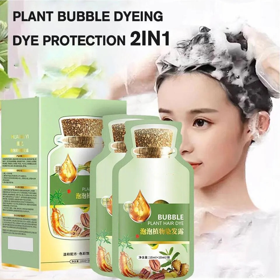 Natural Plant Hair Dye Bottle  (BUY 1 GET 1 FREE)