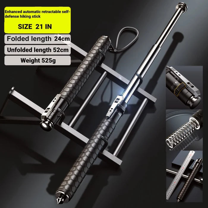 SELF DEFENSE TACTICAL ROD (HEAVY METAL AND EXTENDABLE)