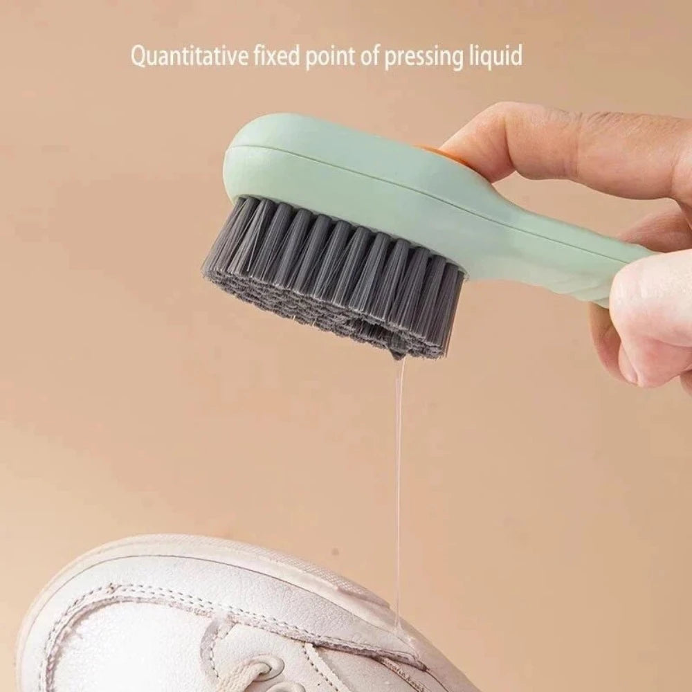 Multifunctional Scrubbing Brush with Soap Dispenser (Pack of 2)