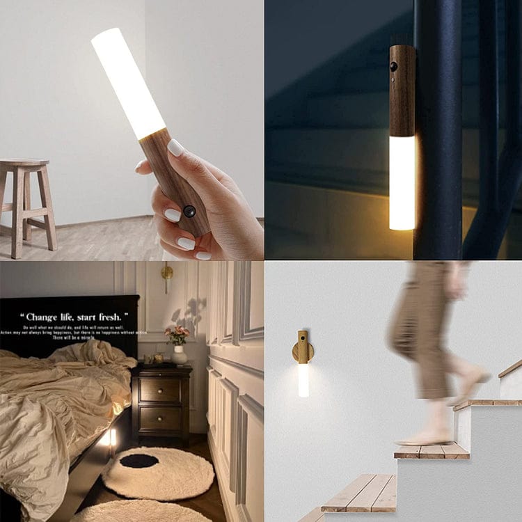 Smart Wooden Sensor Light