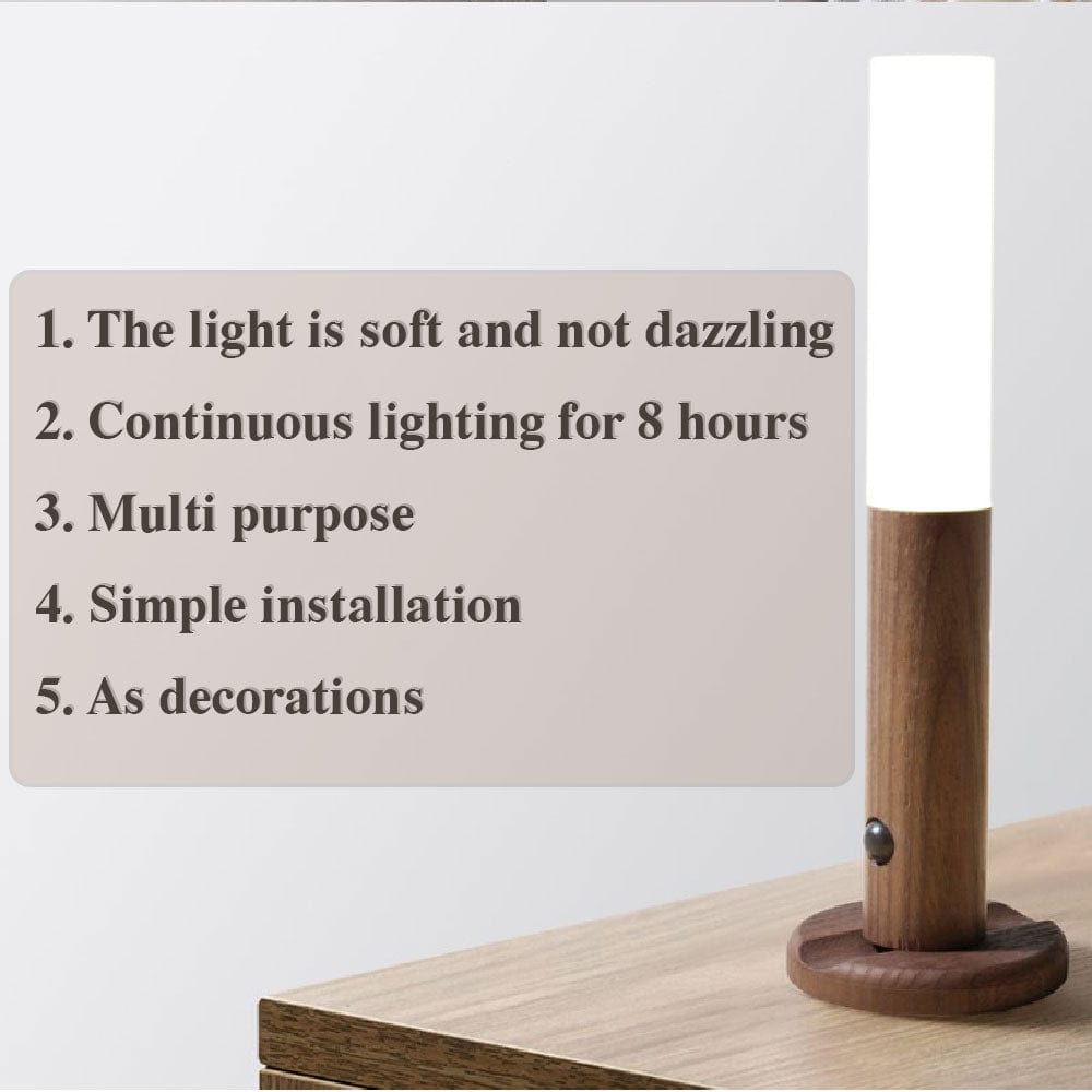 Smart Wooden Sensor Light