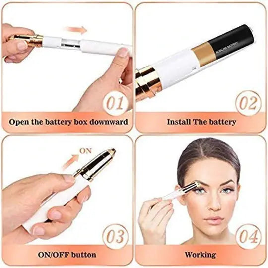 Electric Precision Eyebrow Trimmer