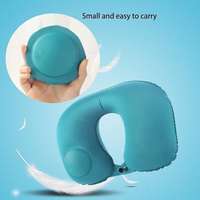 Press Type Inflatable U-shaped Pillow